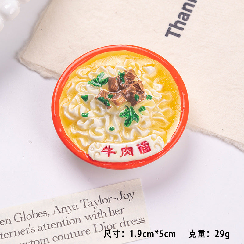 Wholesale Chinese Food Regional Cuisine Fridge Magnet